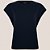 Blusa Dudalina Carol Ve26 Marinho Feminino - Imagem 1