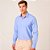 Camisa Slim Dudalina Trico Lisa Ve26 Azul Masculino - Imagem 3