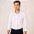 Camisa Slim Dudalina Trico Lisa Ve26 Branco Masculino - Imagem 3