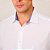 Camisa Slim Dudalina Trico Lisa Ve26 Branco Masculino - Imagem 4
