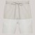 Short John John Bicolor Ve26 Bege Masculino - Imagem 1