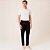 Camisa Polo Dudalina Jacquard Friso Ve26 Off White Masculino - Imagem 5