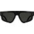 Óculos de Sol Calvin Klein CK25539S 001 Preto Masculino - Imagem 2