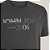 Camiseta John John Regular Double Strpe Pr26 Cinza Masculino - Imagem 3