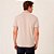 Camisa Polo Dudalina Jacquard Diagonal Ve26 Bege Masculino - Imagem 2