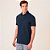 Camisa Polo Dudalina Piquet Texture Ve26 Marinho Masculino - Imagem 1