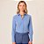 Camisa Slim Dudalina Tech Lisa Ve26 Azul Feminino - Imagem 3