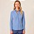 Camisa Slim Dudalina Tech Lisa Ve26 Azul Feminino - Imagem 1