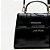 Bolsa Tote Lança Perfume Metais Ve26 Preto Feminino - Imagem 4