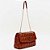 Bolsa Shoulder Lança Perfume Chain Ve26 Marrom Feminino - Imagem 1