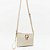 Bolsa Crossbody Easy Lança Perfume Rebite Ve26 Bege Feminino - Imagem 1