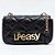 Bolsa Shoulder Easy Lança Perfume Matel Ve26 Preto Feminino - Imagem 3