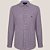 Camisa Dudalina Milano Microxadrez Ve26 Bordô Masculino - Imagem 1