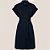 Vestido Chemise Dudalina Curto Liso Ve26 Azul Feminino - Imagem 1