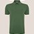 Camisa Polo Dudalina Jacquard Frisos Ve26 Verde Masculino - Imagem 1