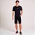 Bermuda Sarja John John Jogging Regular Ve26 Preto Masculino - Imagem 3