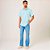 Calça Jeans Dudalina Right Delave Ve26 Azul Masculino - Imagem 5