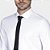 Gravata Aramis Jacquard Seda Waves Ve26 Preto Masculino - Imagem 2
