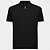 Camisa Polo Aramis Piquet Gola Espinha Ve26 Preto Masculino - Imagem 1