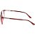 Armação Calvin Klein CK21524 605 Vermelho Feminino - Imagem 4