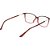 Armação Calvin Klein CK21524 605 Vermelho Feminino - Imagem 7