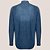 Camisa Jeans Dudalina Slim Dry Pr26 Marinho Masculino - Imagem 2