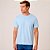 Camiseta Dudalina Essentials Color Pr26 Azul Claro Masculino - Imagem 1