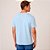 Camiseta Dudalina Essentials Color Pr26 Azul Claro Masculino - Imagem 2