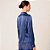 Camisa Dudalina Seda Lisa Ve26 Azul Feminino - Imagem 2