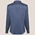 Camisa Dudalina Seda Lisa Ve26 Azul Feminino - Imagem 2
