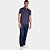 Camisa Polo Aramis Piquet Zip Ve26 Azul Masculino - Imagem 4