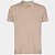 Camisa Polo Aramis Classic Friso Ve26 Bege Masculino - Imagem 1