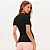 Blusa Lança Perfume Canelada Ve26 Preto Feminino - Imagem 2
