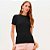 Blusa Lança Perfume Canelada Ve26 Preto Feminino - Imagem 1