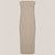 Vestido Dudalina Cris Ve26 Bege Feminino - Imagem 2