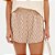 Short Easy Lança Perfume Boxe Jacquard Ve26 Dourado Feminino - Imagem 1