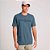 Camiseta John John Basic Ve26 Azul Masculino - Imagem 1