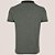 Camisa Polo Dudalina Microlistra Jersey Pr26 Verde Masculino - Imagem 2