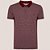 Camisa Polo Dudalina Microlistra Jersey Pr26 Bordô Masculino - Imagem 1