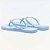 Chinelo Lança Perfume Estampa Ve26 Azul Feminino - Imagem 3