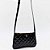 Bolsa Crossbody Lança Perfume Enfeite Ve26 Preto Feminino - Imagem 1