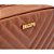 Bolsa Crossbody Anacapri Tiracolo Matelassê Marrom Feminino - Imagem 5