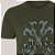 Camiseta Slim John John Coast Ve26 Verde Masculino - Imagem 3
