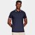 Camisa Polo Aramis 2 Frisos Ve26 Marinho Masculino - Imagem 1