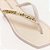 Chinelo Lança Perfume Corrente Ve26 Off White Feminino - Imagem 4