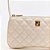 Bolsa Crossbody Lança Perfume Enfeit Ve26 Off White Feminino - Imagem 4