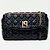 Bolsa Shoulder Lança Perfume Chain Ve26 Preto Feminino - Imagem 4