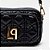 Bolsa Crossbody Lança Perfume Pocket Ve26 Preto Feminino - Imagem 4