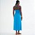 Vestido Super Mid Colcci Faixa Pr26 Azul Klenn Feminino - Imagem 2