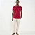 Camisa Polo Colcci 3 Listras Av26 Vermelho Masculino - Imagem 3